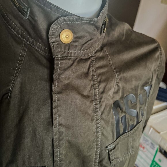 G-STAR brand light men's jacket/overshirt Military style Used gently - Picture 5 of 14